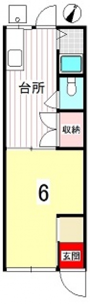 吉田文化　1階<br>神戸大学病院・医学部近くのおすすめ間取り画像
